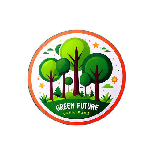 Yeşil Gelecek Sticker